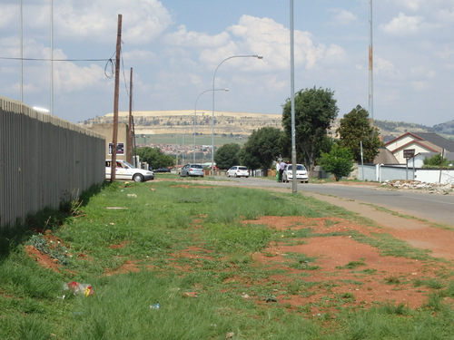 The Gold Mine, in the background, is a major employer.